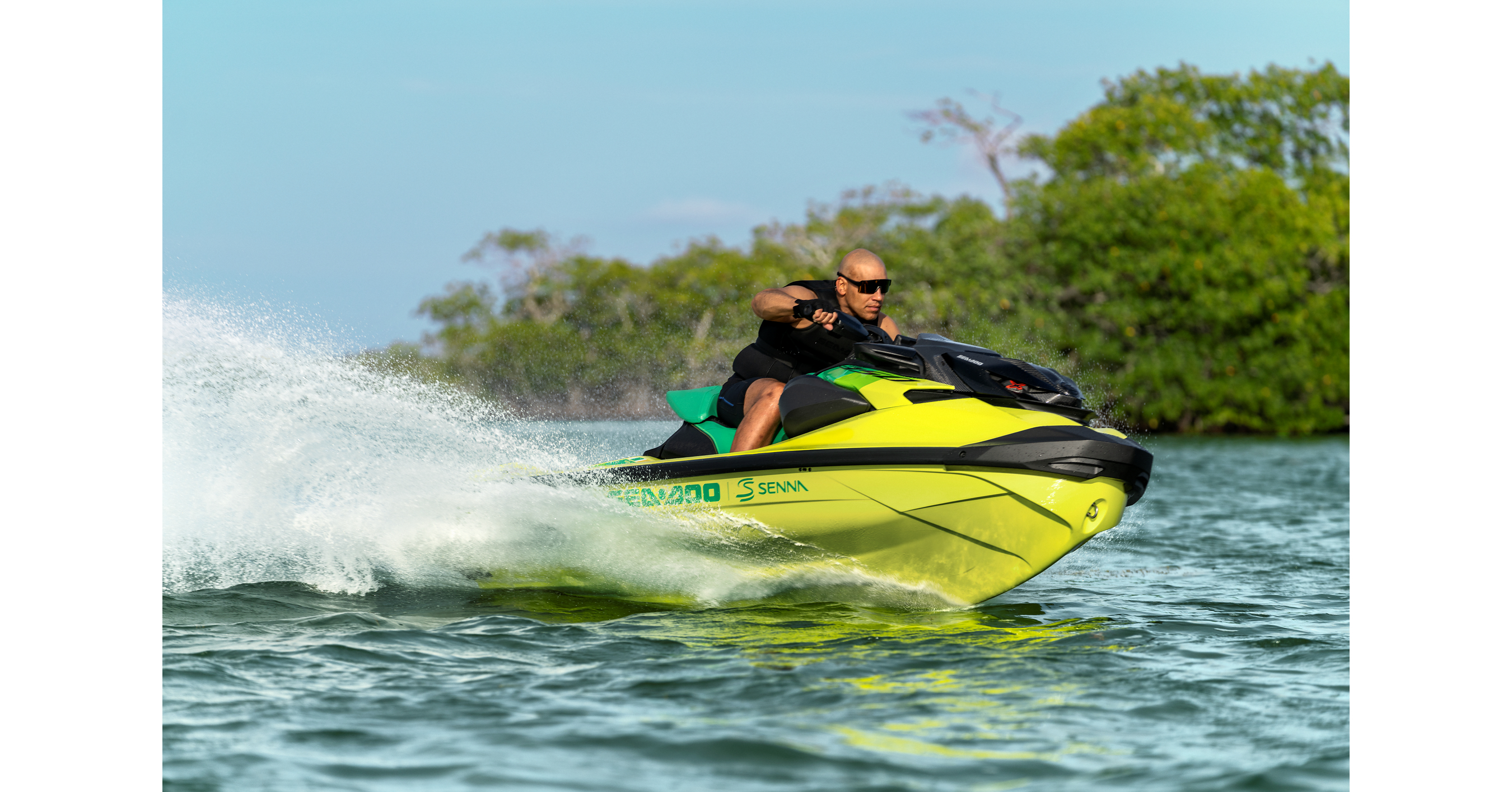 Sea-Doo Partners With Senna Brand to Honor Ayrton Senna's Timeless Legacy With an Exclusive Limited Edition