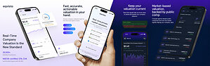 Eqvista Launches the First App for Real-Time Company Valuation