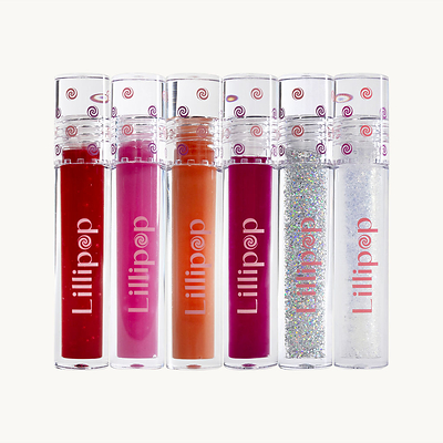 Lillipop shades Rad Ruby, Pinkie Pop, Creamsicle, Jammy Jelly, Unicorn Twinkle and Fairy Dust.