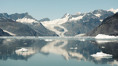 View of Prince William Sound while cruising with a family-owned tour operator. Photo credit: Travel Alaska/Ben Prescott