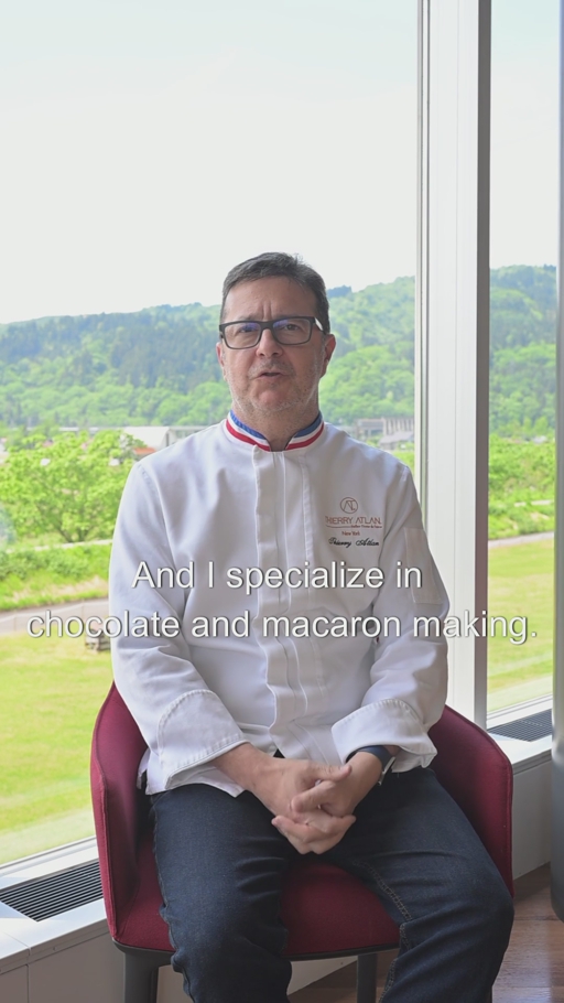 Thierry Atlan, Master Chocolatier and Meilleur Ouvrier de France (MOF) Commentary