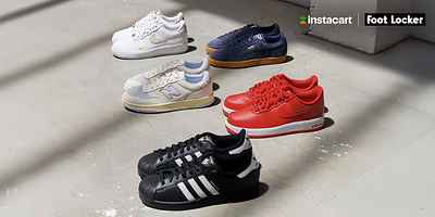 Instacart Expands On-Demand Retail Delivery with Foot Locker, Kids Foot Locker, and Champs Sports