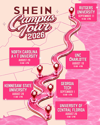 SHEIN Expands Campus Ambassador Program with Back-to-School Campus Tour at Seven Universities