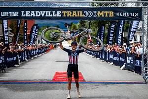 Keegan Swenson Ties the All-Time Record at the 32nd Annual Life Time Leadville Trail 100 MTB presented by Kenetik