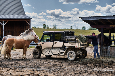 The Can-Am Defender XU unlocks the workhorse potential of the Defender platform.