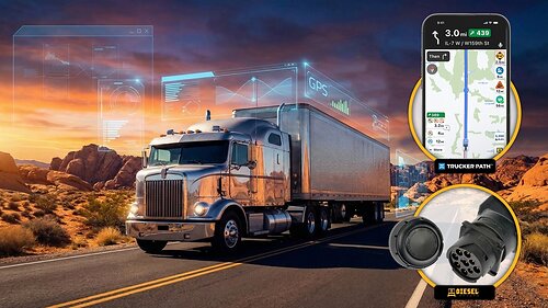 The Trucker Path and Diesel Laptop bundle for truck drivers allows users to make the right call immediately: whether to keep driving, perform a roadside repair, or head to a shop with the exact repair directions already in hand. This eliminates the guesswork, helps to avoid unnecessary tows, and keeps the wheels rolling with the same technology used by the pros.