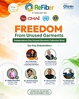 Textile Minister Vrunda Desai Champions Freedom from Unused Garments as ReFiber calls for Nationwide Garment Collection Drive