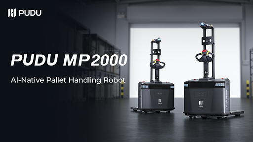 PUDU MP2000: Un robot para manipular palés con IA integrada