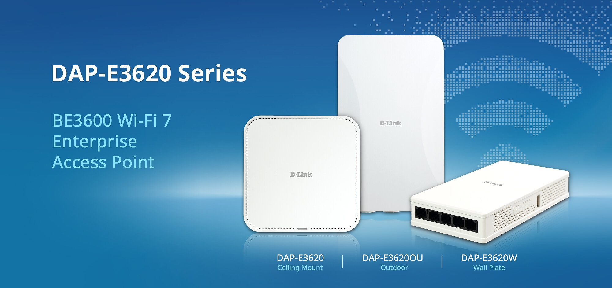 D-Link Expands DAP-E3620 Series BE3600 Wi-Fi 7 Enterprise Access Point