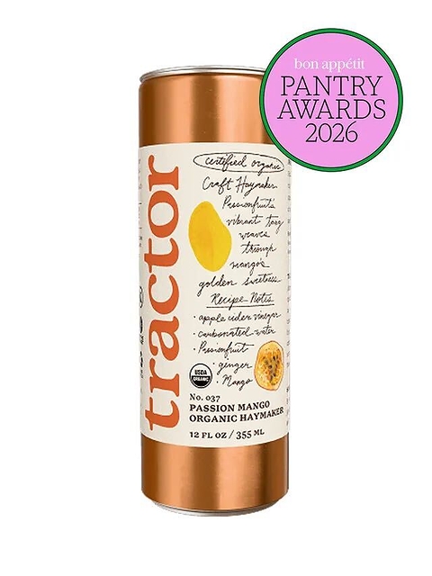 Tractor's USDA Certified Organic Haymaker Named One of Bon Appétit's Best New Beverages of 2026