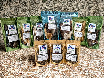 Just Paw Naturals' growing variety pack lineup showcases the company's focus on simple, single ingredient dog treats. The Ohio based brand is expanding nationwide and seeking new partnerships with retailers, pet professionals and distributors.