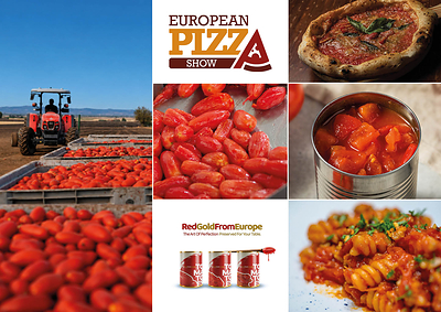 Taste the goodness of EU canned tomatoes at the 2026 European Pizza Show.