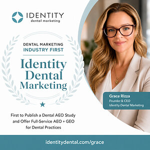 Identity Dental Marketing Becomes First Dental Marketing Agency to Release Official Study on AEO Results vs. SEO