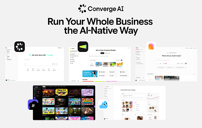 Converge AI Connects Its Specialized AI Products Into One Platform for Business Teams