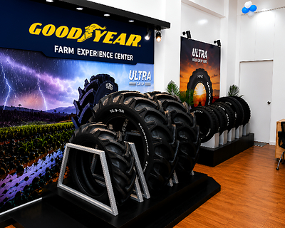 Transforming a traditional dealership into an experience-led destination, the center enables farmers, dealers, and OEM partners to explore products, experience Goodyear's technology and receive expert consultation in one place. It also showcases Goodyear's latest farm tire portfolio, including the recently launched Ultra Grip tractor tire, designed specifically for Indian farming conditions.