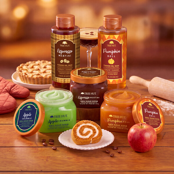Tree Hut Serves Up Fresh Fall Scents with New Dessert-Inspired Self-Care Essentials