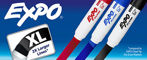 New EXPO® XL Marker Creates Bigger, Bolder Writing for Better Classroom Visibility From the Front Row to the Back