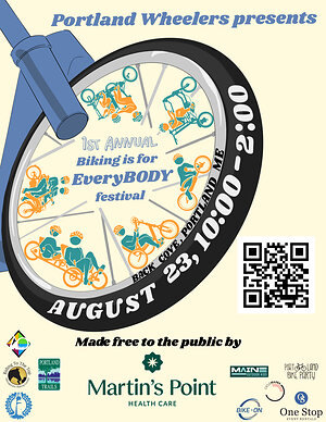 Portland Wheelers to Celebrate Community and Health at Inaugural Biking is For EveryBODY Festival