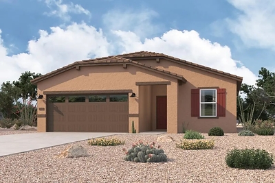 Eldorado Floor Plan Exterior Rendering | New Homes for Sale in Rimrock, AZ | Beaver Creek Preserve by Century Complete 