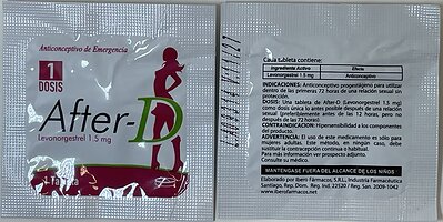 After-D (Levonorgestrel 1.5mg)