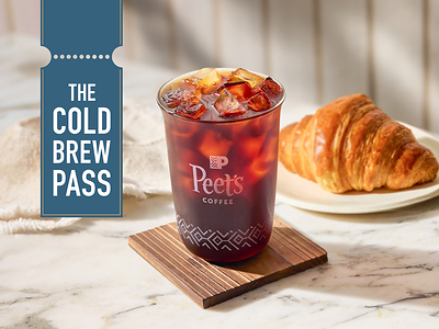 Peet's Coffee Cold Brew Pass