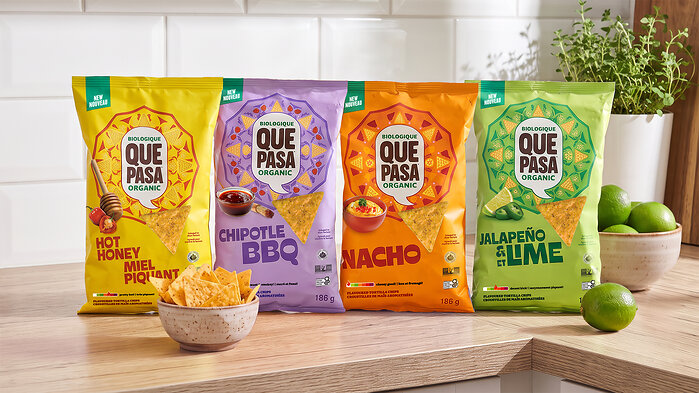 Que Pasa Hot Honey, Chipotle BBQ, Nacho and Jalapeño Lime

