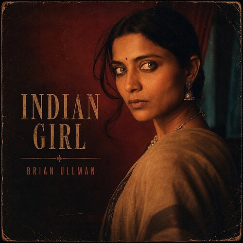 Cover artwork for Brian Ullman's new single "Indian Girl," out August 21.