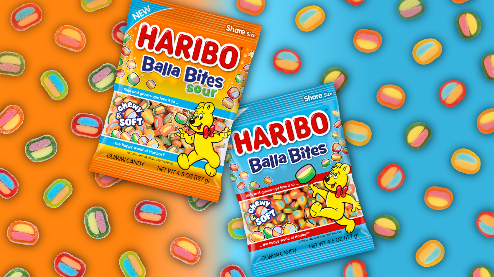 HARIBO Introduces Balla Bites &amp; Balla Bites Sour, a First-of-its-Kind Gummi Experience with More to Discover in Each Poppable Bite