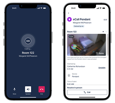 Inspiren Redefines Senior Living Emergency Call with Live Two-Way Voice