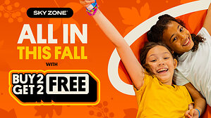 SKY ZONE GOES "ALL IN THIS FALL" WITH BUY 2, GET 2 FREE BUNDLE OFFER, EXCLUSIVE MEMBER PERKS, AND MONTH-LONG HALLOWEEN CELEBRATIONS