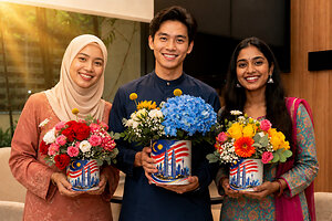 Tailored Floral Memperkenalkan Koleksi Muhibbah -- Setiap Gubahan Meraikan Malaysia dan Membantu Mencipta Masa Depan