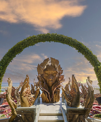 Zenía - Estatua de Zumana Bali