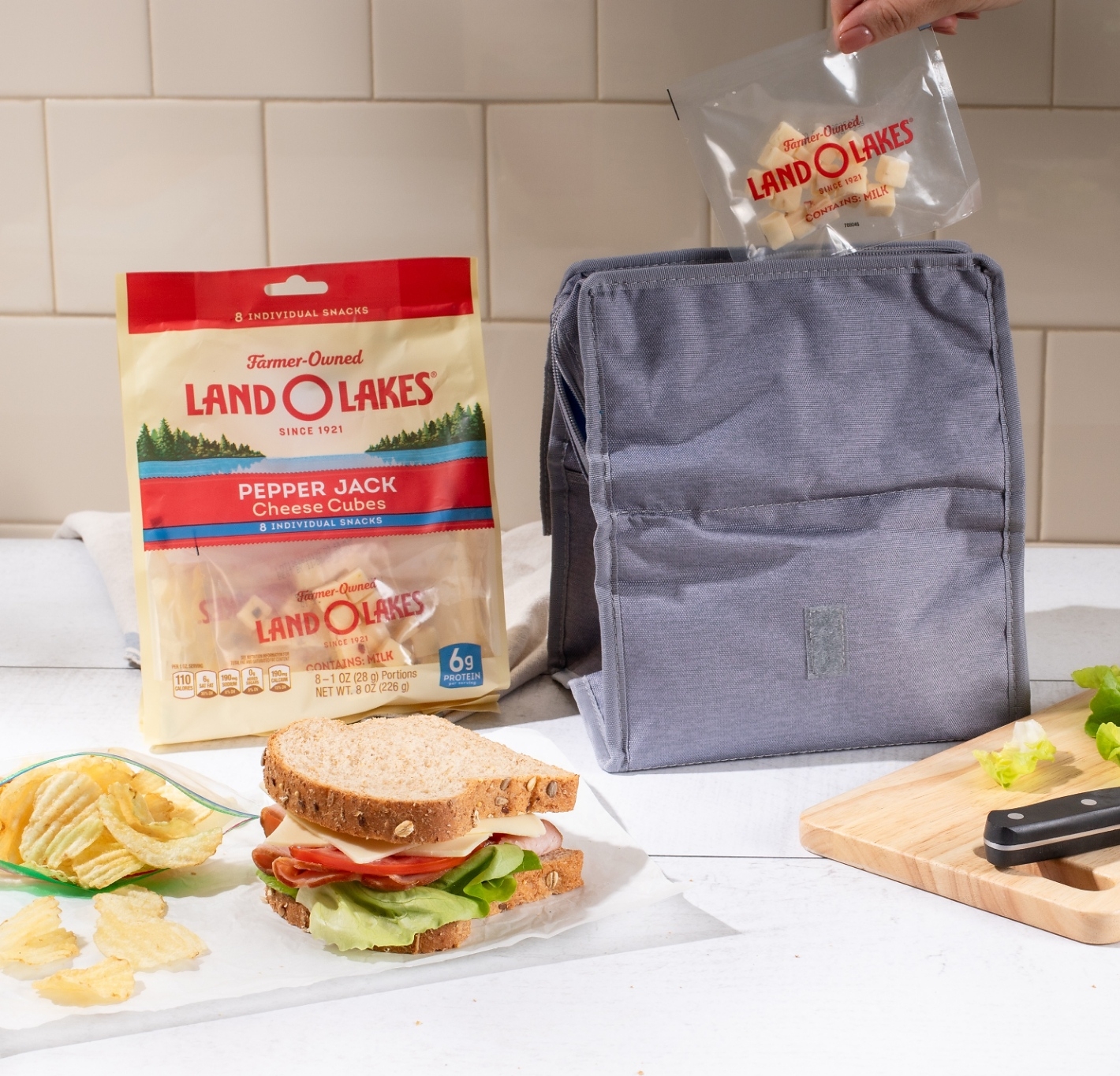 Maker of the #1 Deli American, Land O'Lakes Announces Expanded Distribution and New Snack Cheese Cubes