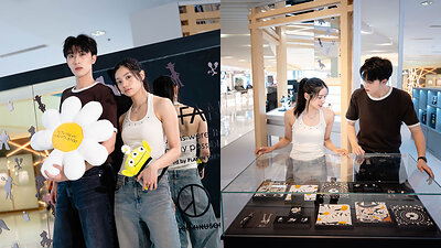 “THE FIRST FAN” official pop-up store at the Ocean Terminal Lobby recreates the artistic concept from the Seoul stop, featuring approximately 70 fashion, lifestyle, and collectible items from the Toy Story x PEACEMINUSONE collection, along with the debut of exclusive merchandise available only at the Hong Kong stop.