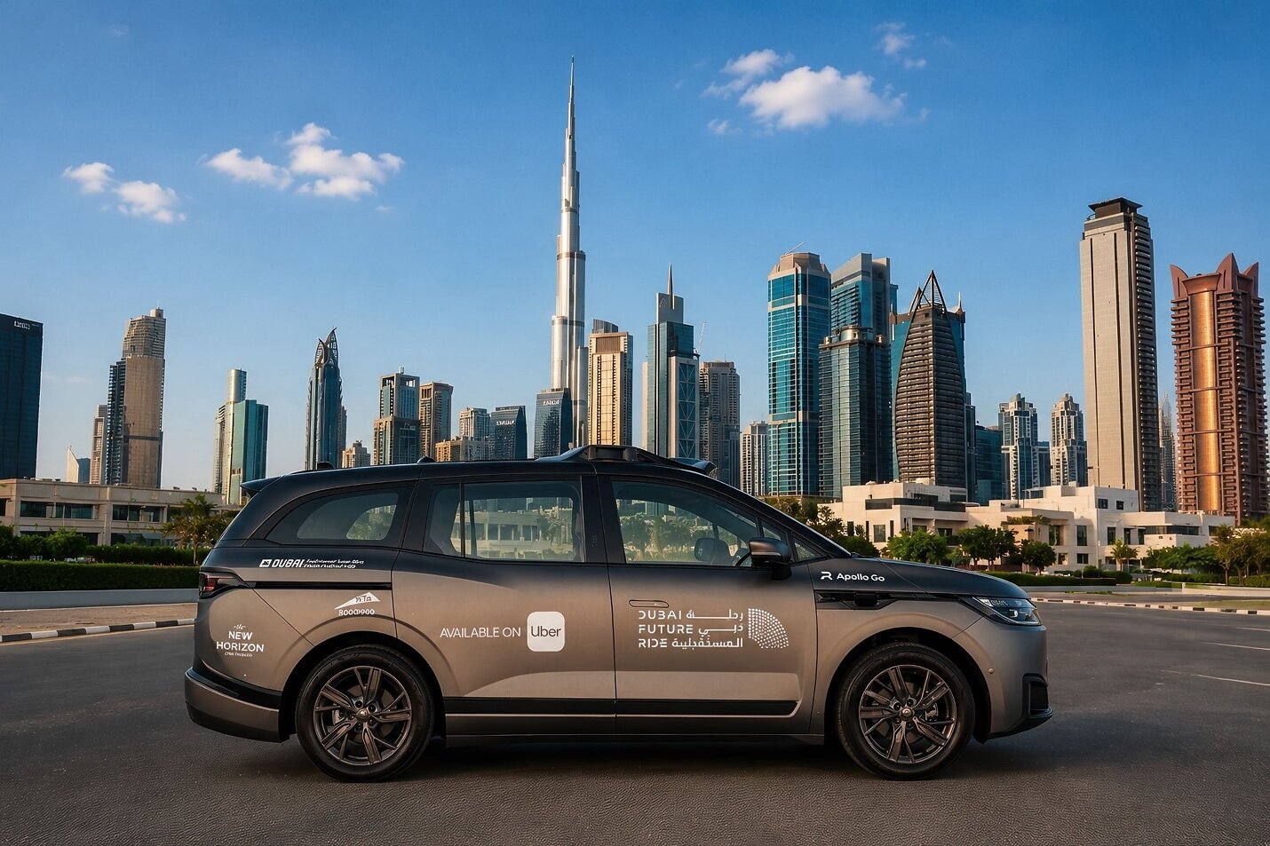 Baidu’s Apollo Go fully driverless cars go live on Uber in Dubai