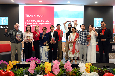 Edwards Lifesciences brought together five patients from across Asia Pacific with the people behind their heart valves, connecting patient journeys with the work that helps transform lives.  