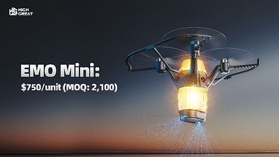 High Great Innovation Releases the EMO Mini, the Lightest Outdoor Formation Drone in Its Class
