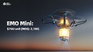 High Great Innovation Releases the EMO Mini, the Lightest Outdoor Formation Drone in Its Class