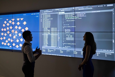 High tech: Competitors used SLB’s Delfi digital platform, pictured here. Credit: SLB
