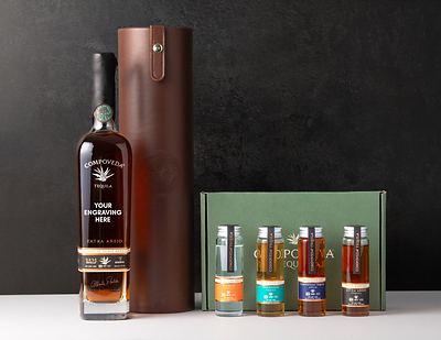 Compoveda Tequila Unveils Luxury Holiday Collection Featuring Custom Bottle Engraving and Curated Tasting Sets