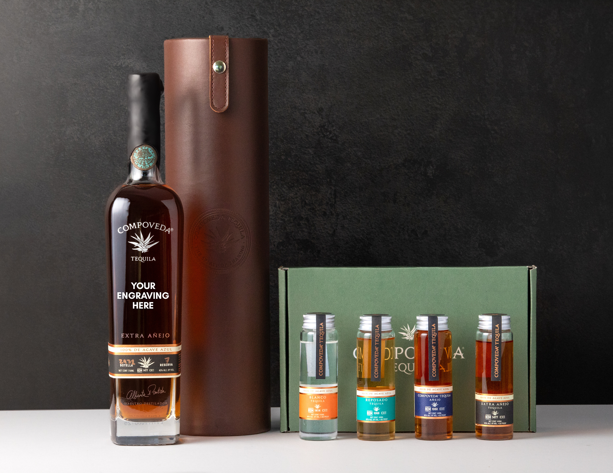 Compoveda Tequila Unveils Luxury Holiday Collection Featuring Custom Bottle Engraving and Curated Tasting Sets