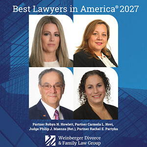 Weinberger Divorce &amp; Family Law Group Attorneys Honored by Best Lawyers® for 2027