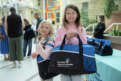 Hyundai Hope on Wheels brings hope back to Western Canada, delivering $650,000 to help children fight cancer