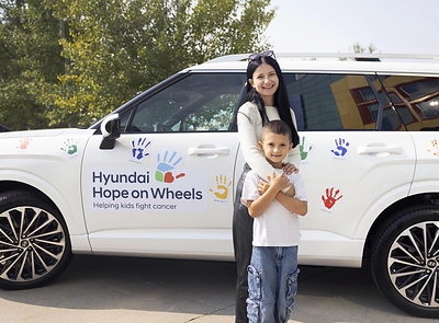 Hyundai Hope on Wheels brings hope back to Western Canada, delivering $650,000 to help children fight cancer