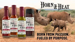Horn &amp; Heat Launches Chef-Crafted Hot Sauce Line Born in South Africa and Built Around Rhino Conservation