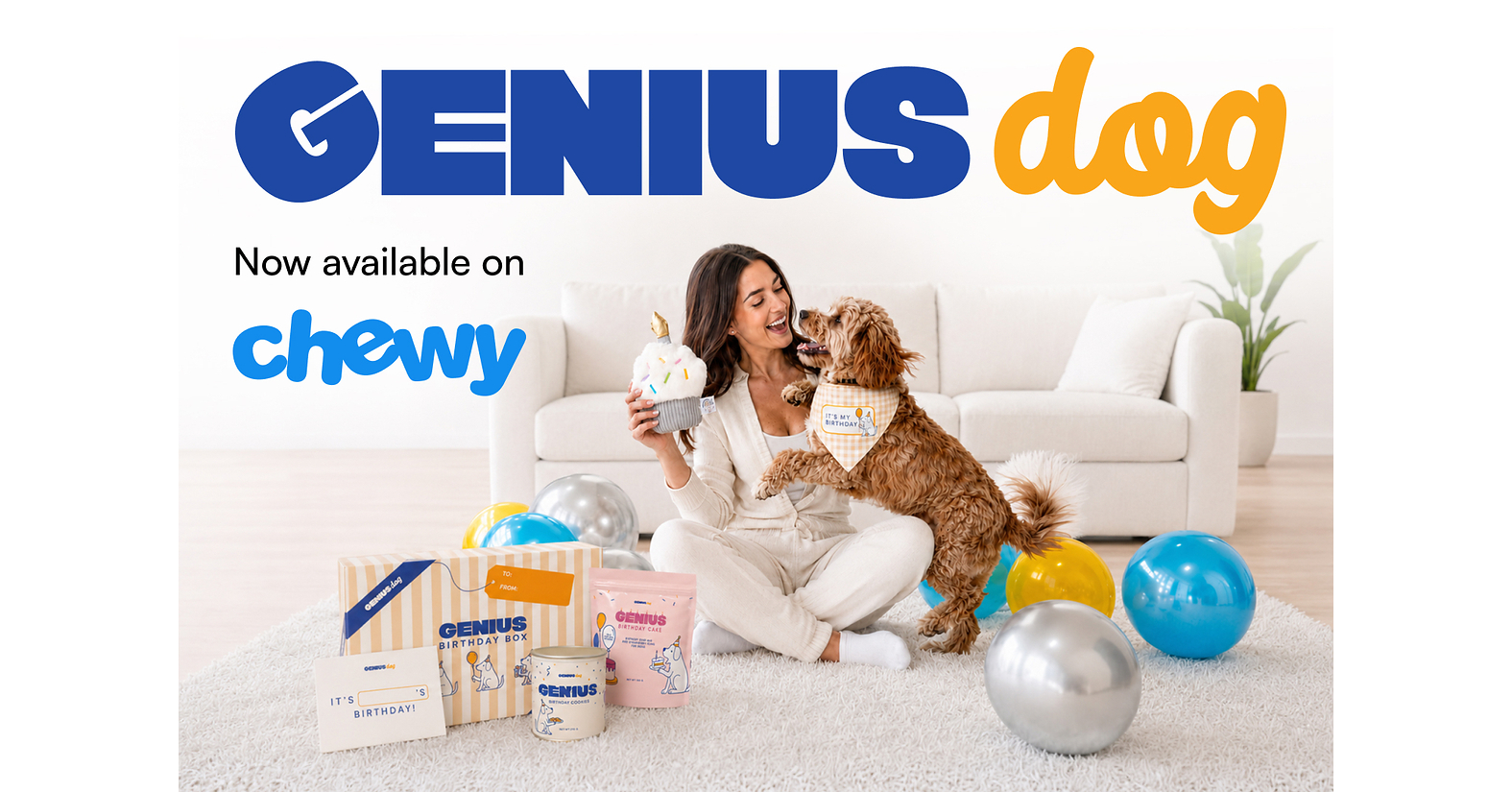 Genius Dog Launches First-Ever Birthday Box for Dogs on Chewy