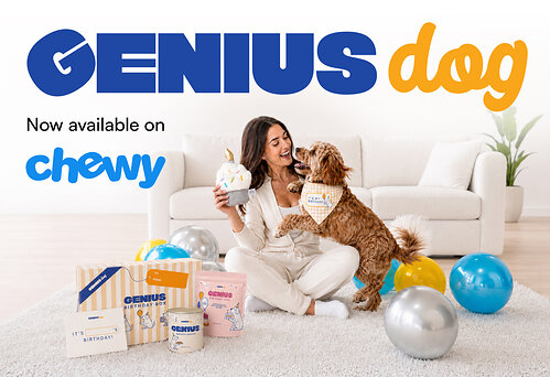 Genius Dog launches its first-ever Birthday Box on Chewy, featuring a curated collection of premium treats, toys and birthday-themed surprises designed to celebrate dogs on their special day Genius Dog launches its first-ever Birthday Box on Chewy, featuring a curated collection of premium treats, toys and birthday-themed surprises designed to celebrate dogs on their special day