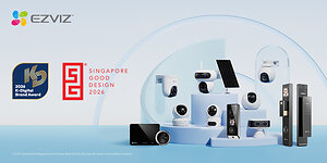 Diiktiraf oleh K-Digital Brand Award dan Singapore Good Design Award, EZVIZ tegaskan kembali kepimpinan dalam inovasi produk dan teknologi