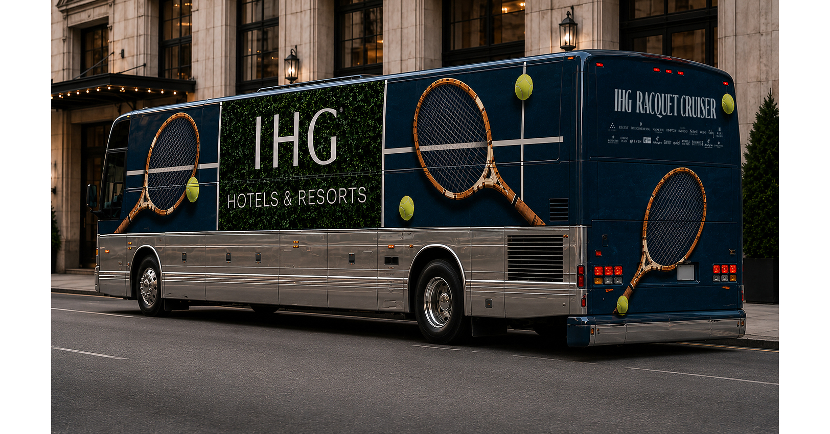 IHG HOTELS & RESORTS BRINGS HOSPITALITY ON THE ROAD WITH NEW IHG RACQUET CRUISER AT THE 2026 US OPEN