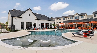 Exterior of Amplify Tomball Luxury Townhomes